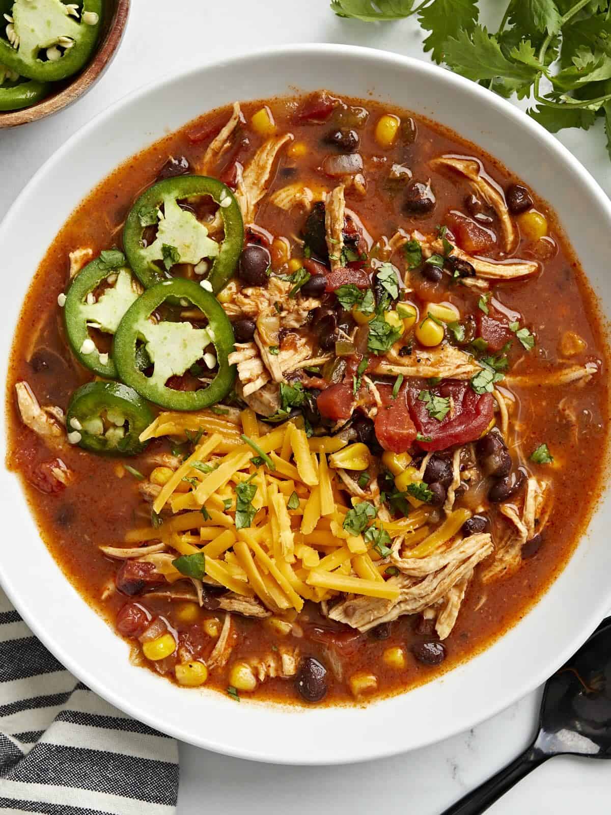 Chicken Enchilada Soup